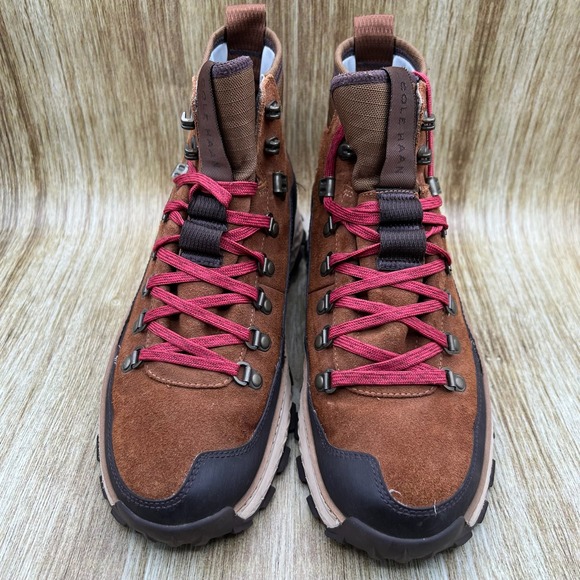 Cole‎ Haan 5.Zerogrand Explore Hiker Boots Men\'s 9.5 M Brown Suede Shoes C35696 main image 9